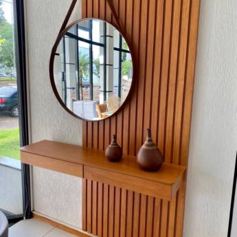 Comprar o produto de Painel Ripado em Duque de Caxias com Acabamento Moderno em Móveis Planejados - Marcenarias em Duque de Caxias, RJ por Solutudo