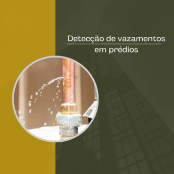 Comprar o produto de Detecção de vazamentos em prédios em Itapetininga, Sorocaba e Região em Encanadores em Itapetininga, SP por Solutudo