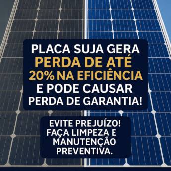 Comprar o produto de Manutenção e Limpeza de Placas Solares em São Manuel em Limpeza de Placas Solares - Painéis Solares em Jaú, SP por Solutudo