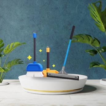 Comprar o produto de Vassoura e rodo em Produtos de Limpeza em Botucatu, SP por Solutudo