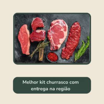 Comprar o produto de Melhor kit churrasco com entrega na região em Açougues em Itapetininga, SP por Solutudo