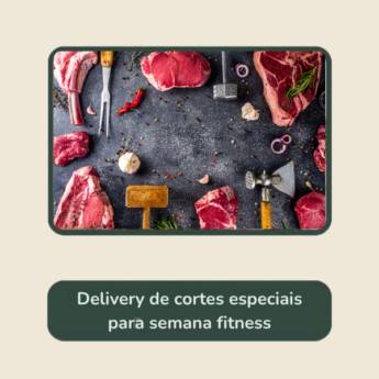 Comprar o produto de Delivery de cortes especiais para semana fitness em Açougues em Itapetininga, SP por Solutudo