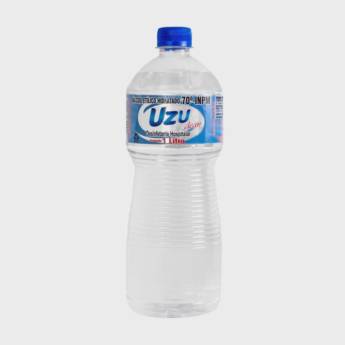 Comprar o produto de Alcool Uzuclean - 1L  em Alcool pela empresa Empório Primare Bebidas e Eventos - Loja 02 em Mineiros, GO por Solutudo