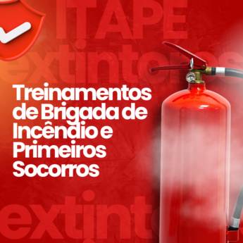 Comprar o produto de Treinamento de Brigada de Incêndio e Primeiros Socorros com Certificação em Treinamentos e Cursos para Brigadas de Incêndio pela empresa Itape Extintores em Itapetininga, SP por Solutudo