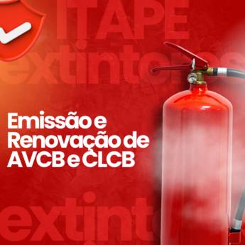Comprar o produto de Emissão e Renovação de AVCB e CLCB em Extintores - Equipamentos de Proteção Contra Incêndio em Itapetininga, SP por Solutudo