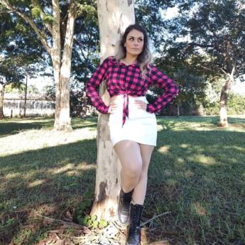 Comprar o produto de Chamise Cropped Vermelho – Estilo e Leveza em São Manuel em Roupas e Acessórios pela empresa Sivest em São Manuel, SP por Solutudo