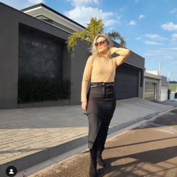 Comprar o produto de Blusa Ribana Veste Até G – Conforto e Estilo em São Manuel em Roupas e Acessórios pela empresa Sivest em São Manuel, SP por Solutudo