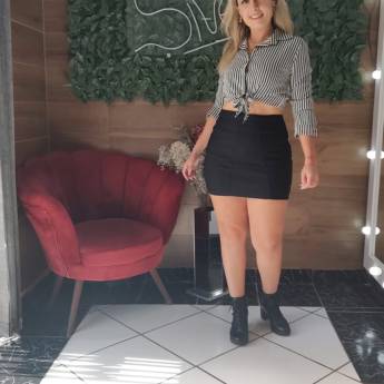 Comprar o produto de Camisa Cropped P/M por R$55,00 – Estilo Jovem em São Manuel em Roupas e Acessórios pela empresa Sivest em São Manuel, SP por Solutudo