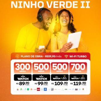 Comprar o produto de Internet Rápida com PLANO 500M COM DUPLO WIFI CUESTA no NV II em Provedores de Internet pela empresa Cuesta Net Provedor de Internet em Ninho Verde II Eco Residence, SP por Solutudo