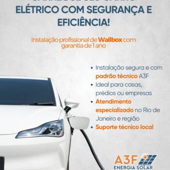 Comprar o produto de Instalação de Wallbox em Energia Solar em Duque de Caxias, RJ por Solutudo