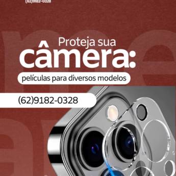Comprar o produto de Película para Câmera de Celular – Proteção em Alexânia, GO em Celulares e Acessórios pela empresa iPower Tech em Alexânia, GO por Solutudo