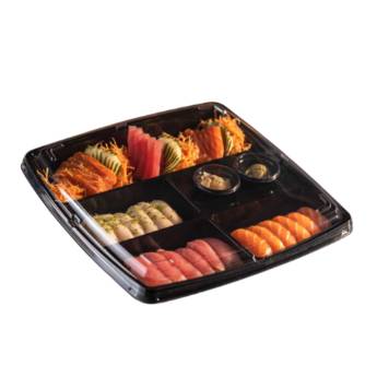 Comprar o produto de Embalagem para sushi  em A Classificar pela empresa EmbalaFoz Tudo em Embalagens em Foz do Iguaçu, PR por Solutudo