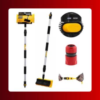 Comprar o produto de Vassoura com cabo de alumínio em Acessórios em Foz do Iguaçu, PR por Solutudo