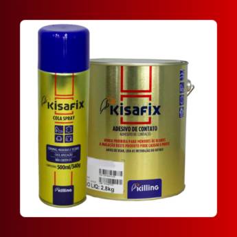 Comprar o produto de Cola de contato kisafix em Colas em Foz do Iguaçu, PR por Solutudo