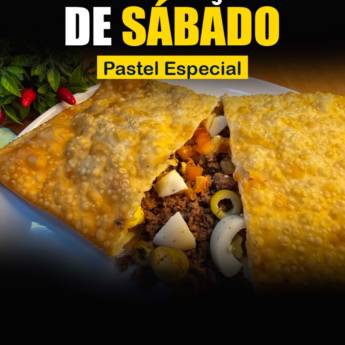 Comprar o produto de Promoção de Sábado: Pastel Especial em Santa Cruz do Rio Pardo em Pastelarias em São José do Rio Pardo, SP por Solutudo