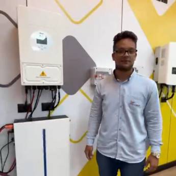 Comprar o produto de Instalação de Sistema Híbrido em Energia Solar em Rondonópolis, MT por Solutudo