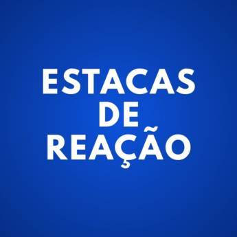 Comprar o produto de Estacas de Reação em Bauru em Estacas e Fundações em Bauru, SP por Solutudo