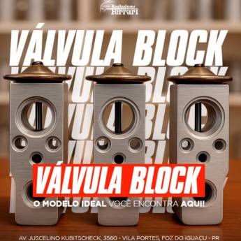 Comprar o produto de Válvula Block em Refrigeração | Ar Condicionado em Foz do Iguaçu, PR por Solutudo