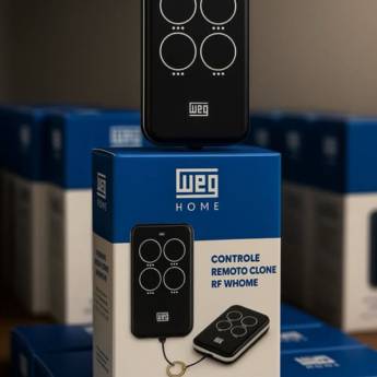 Comprar o produto de Controle RF Clone 433MHz – Materiais Elétricos em Riviera de Santa Cristina I em Materiais Elétricos em Riviera de Santa Cristina I, SP por Solutudo