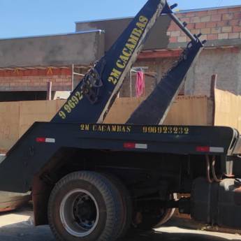 Comprar o produto de Recolocando caçamba – Rua Milton Branco em Caçambas em Avaré, SP por Solutudo