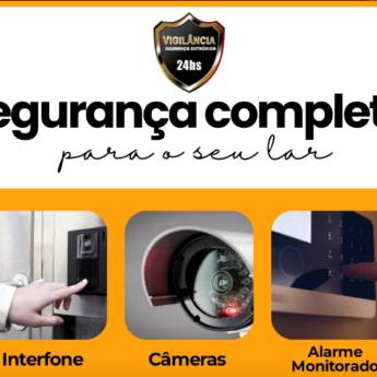 Comprar o produto de Segurança Completa - Interfone, Câmeras e Alarme Monitorado em Segurança e Monitoramento em Ipatinga, MG por Solutudo