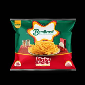 Comprar o produto de Batata Palito Congelada - Bem Brasil 400g em Congelados em Mineiros, GO por Solutudo