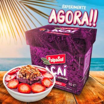 Comprar o produto de Açaí Polpa Sul 5L em Congelados em Mineiros, GO por Solutudo