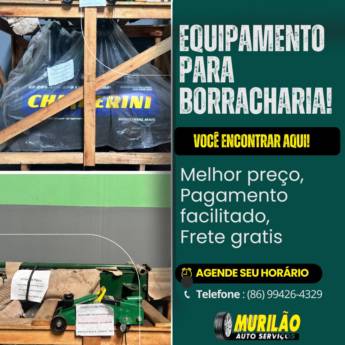 Comprar o produto de Produtos para borracharia em Teresina em Borracharias pela empresa O Murilão Auto Serviços em Teresina, PI por Solutudo