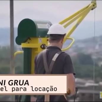 Comprar o produto de Vantagens da Mini Grua na Construção Civil em Aluguel de Equipamentos em Ninho Verde II Eco Residence, SP por Solutudo