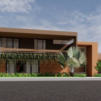 Comprar o produto de Fazenda Boa Vista | Casa Romano em Arquitetura em Ninho Verde II Eco Residence, SP por Solutudo