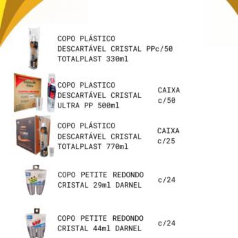 Comprar o produto de Copos Descartáveis   em Descartáveis em Botucatu, SP por Solutudo Comprar o produto de Copos Descartáveis   em Descartáveis em Botucatu, SP por Solutudo