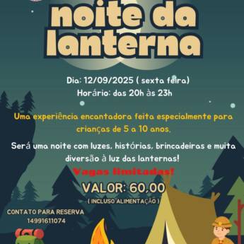 Comprar o produto de Noite da Lanterna em Recreação Infantil em São Manuel, SP por Solutudo