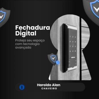 Comprar o produto de Fechadura digital em Fechadura Digital em Botucatu, SP por Solutudo