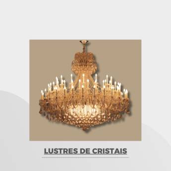 Comprar o produto de Lustres de Cristais em Lustres em Botucatu, SP por Solutudo Comprar o produto de Lustres de Cristais em Lustres em Botucatu, SP por Solutudo