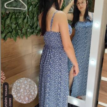 Comprar o produto de Vestido Viscolinho com Bojo M e G – Leveza e Estilo em São Manuel em Roupas e Acessórios em São Manuel, SP por Solutudo