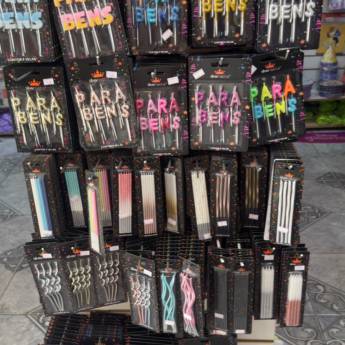 Comprar o produto de Velas para Bolos em Artigos para Festas em Jundiaí, SP por Solutudo