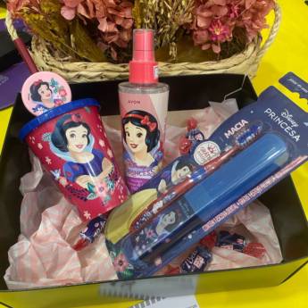 Comprar o produto de Kit Dia das Crianças - Tema Princesa Disney em Perfumarias - Cosméticos em São Manuel, SP por Solutudo