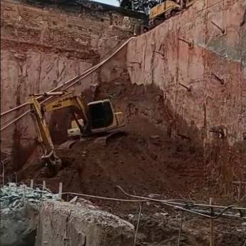 Comprar o produto de Compressor de Ar 400 PCM Atlas Copco – Ninho Verde II Eco Residence em Aluguel de Equipamentos em Ninho Verde II Eco Residence, SP por Solutudo