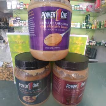 Comprar o produto de Creme de amendoim- Power1One em A Classificar em Jundiaí, SP por Solutudo