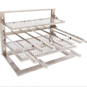 Comprar o produto de Grill Suspenso para Braseiro 60x40 – Grelha Moeda em Acessórios em Atibaia, SP por Solutudo