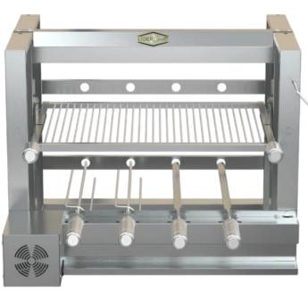 Comprar o produto de Grill Elétrico Elevatório 4 Espetos – Grelha Uruguaia em Acessórios em Atibaia, SP por Solutudo