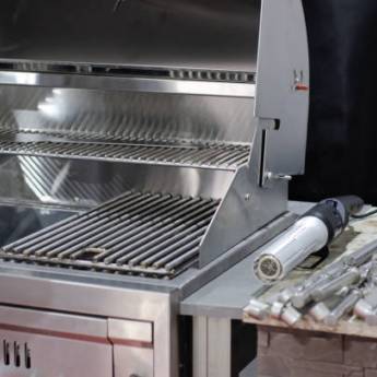 Comprar o produto de Churrasqueiras em Aço Inox em Contagem – Elegância e Resistência para Sua Área Gourmet em Serralherias - Estruturas em Contagem, MG por Solutudo