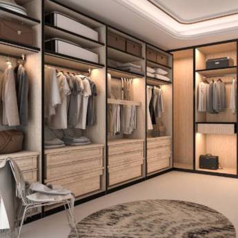 Comprar o produto de Closets Planejados - Organização e Estilo em Itapecerica da Serra em Móveis Planejados - Marcenarias em São Paulo, SP por Solutudo