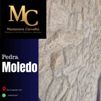 Comprar o produto de Pedras Ornamentais – Pedra Moledo em Ninho Verde II em Marmorarias em Ninho Verde II Eco Residence, SP por Solutudo