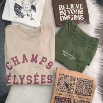 Comprar o produto de T-shirt Algodão P ao GG – Essencial e Confortável em São Manuel em Roupas e Acessórios pela empresa Sivest em Areiópolis, SP por Solutudo