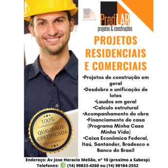 Comprar o produto de Projetos Residenciais e Comerciais em São Manuel – Qualidade e Segurança em Projetos em São Manuel, SP por Solutudo