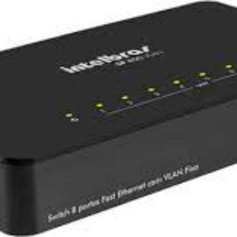 Comprar o produto de Switch 8 Portas Não Gerenciável SF800VLAN – Desempenho e Conectividade em Cataguases, MG em Redes  pela empresa Juseg - Elétrica e Segurança Eletrônica em Leopoldina, MG por Solutudo