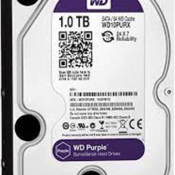Comprar o produto de Unidade de Disco Rígido SATA2 3,5" 7200RPM 64MB 1TB WD – Armazenamento Seguro para CFTV em Cataguases, MG em Segurança eletrônica em Leopoldina, MG por Solutudo