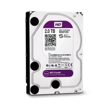 Comprar o produto de Unidade de Disco Rígido SATA2 3,5" 5400RPM 64MB 2000GB CFTV WD – Armazenamento Confiável em Cataguases, MG em Segurança eletrônica pela empresa Juseg - Elétrica e Segurança Eletrônica em Leopoldina, MG por Solutudo