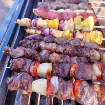 Comprar o produto de Espetinho da Feira em Avaré em Espetinhos em São Manuel, SP por Solutudo